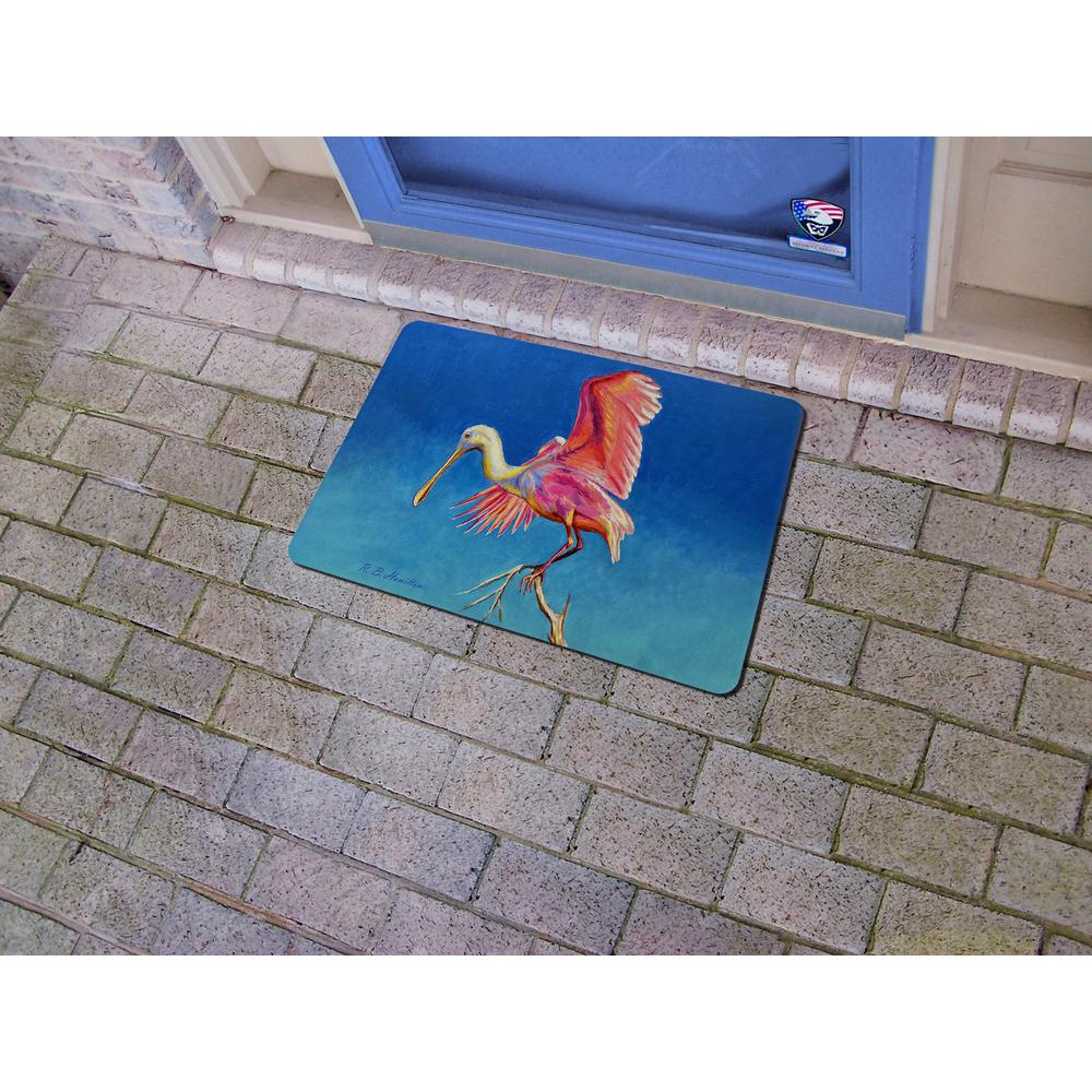 Spoonbill Wings Door Mat 18x26