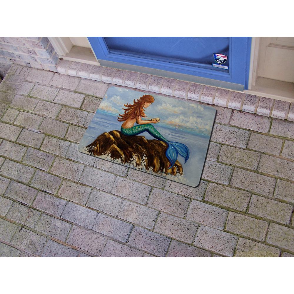Mermaid's Handbook Door Mat 18x26