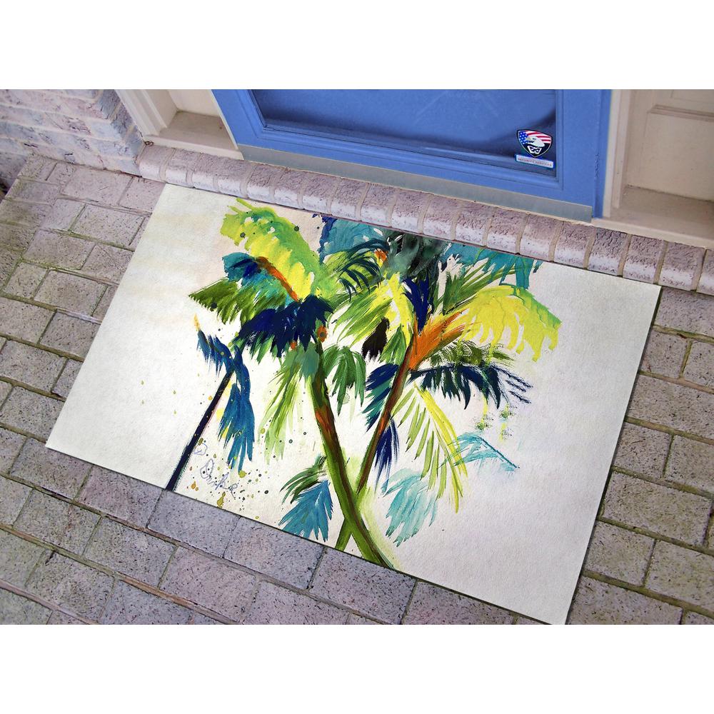 Leaning Palm Door Mat 30x50