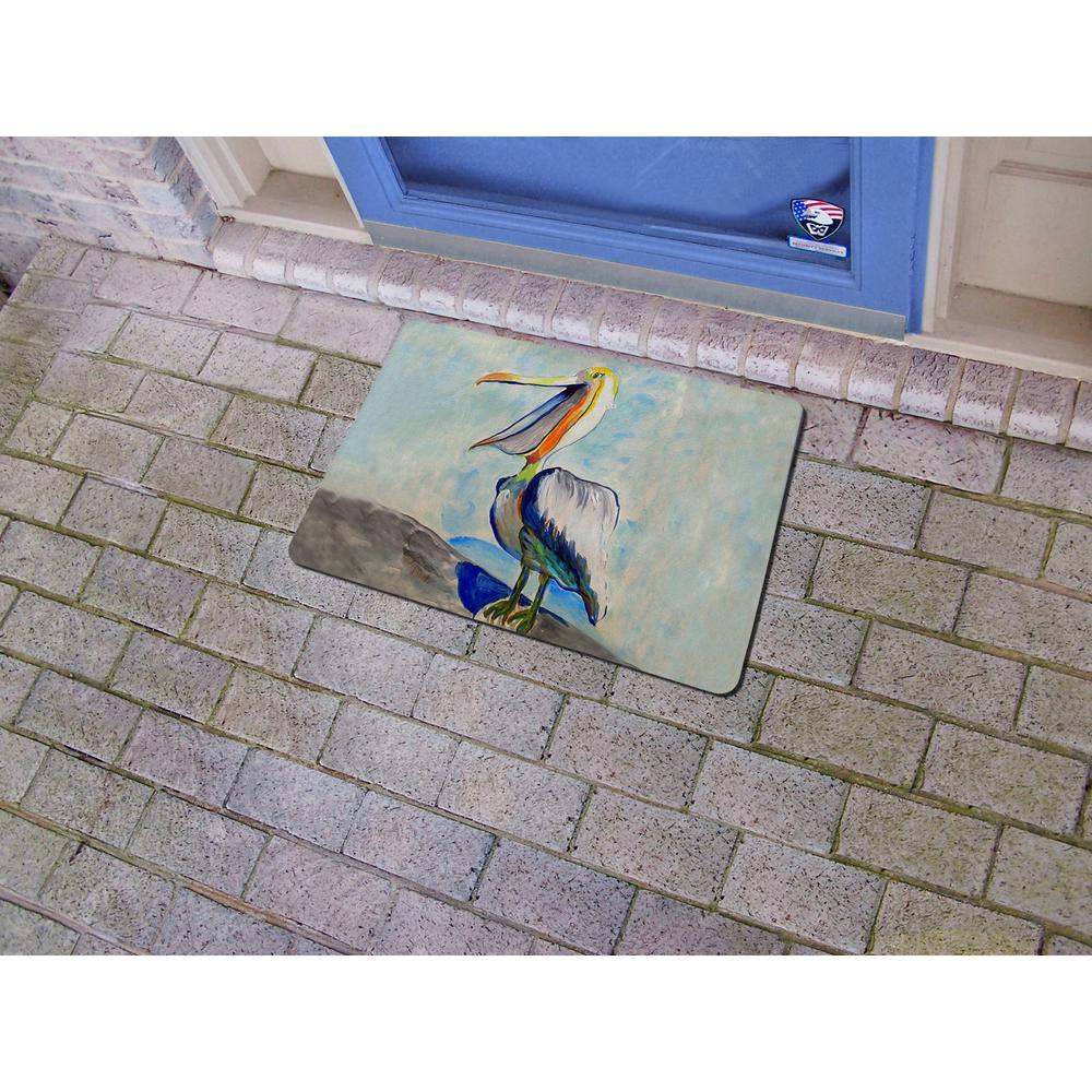 Talking Pelican Door Mat 18x26