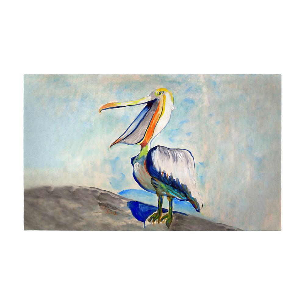 Talking Pelican Door Mat 30x50