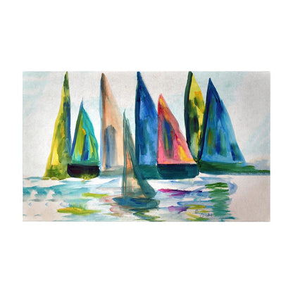 Sail With The Crowd Door Mat 30x50