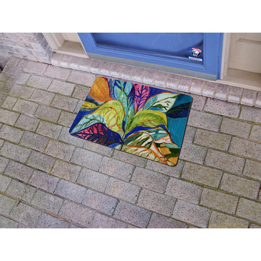 Summer Leaves Door Mat 18x26