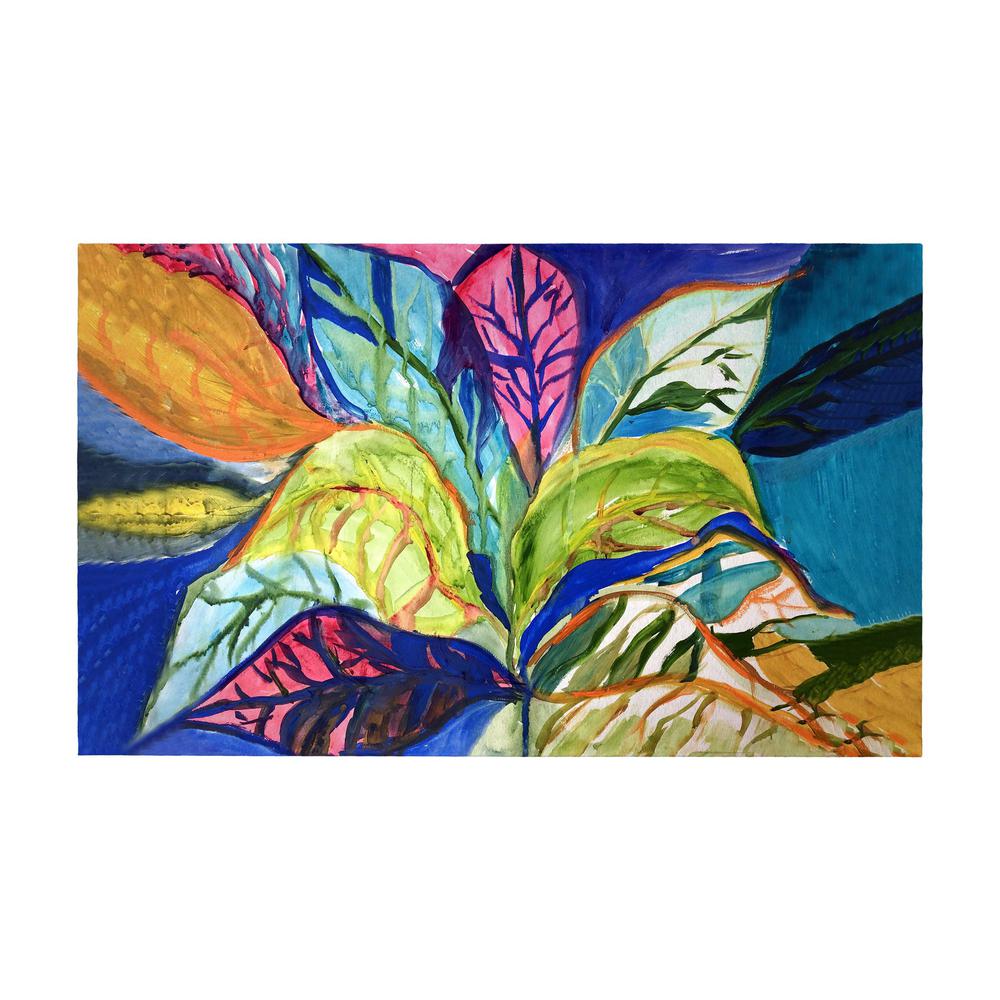 Summer Leaves Door Mat 30x50