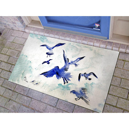Flocking Gulls Door Mat 30x50