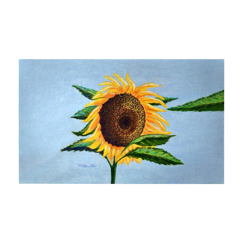 Sleepy Sunflower Door Mat 30x50