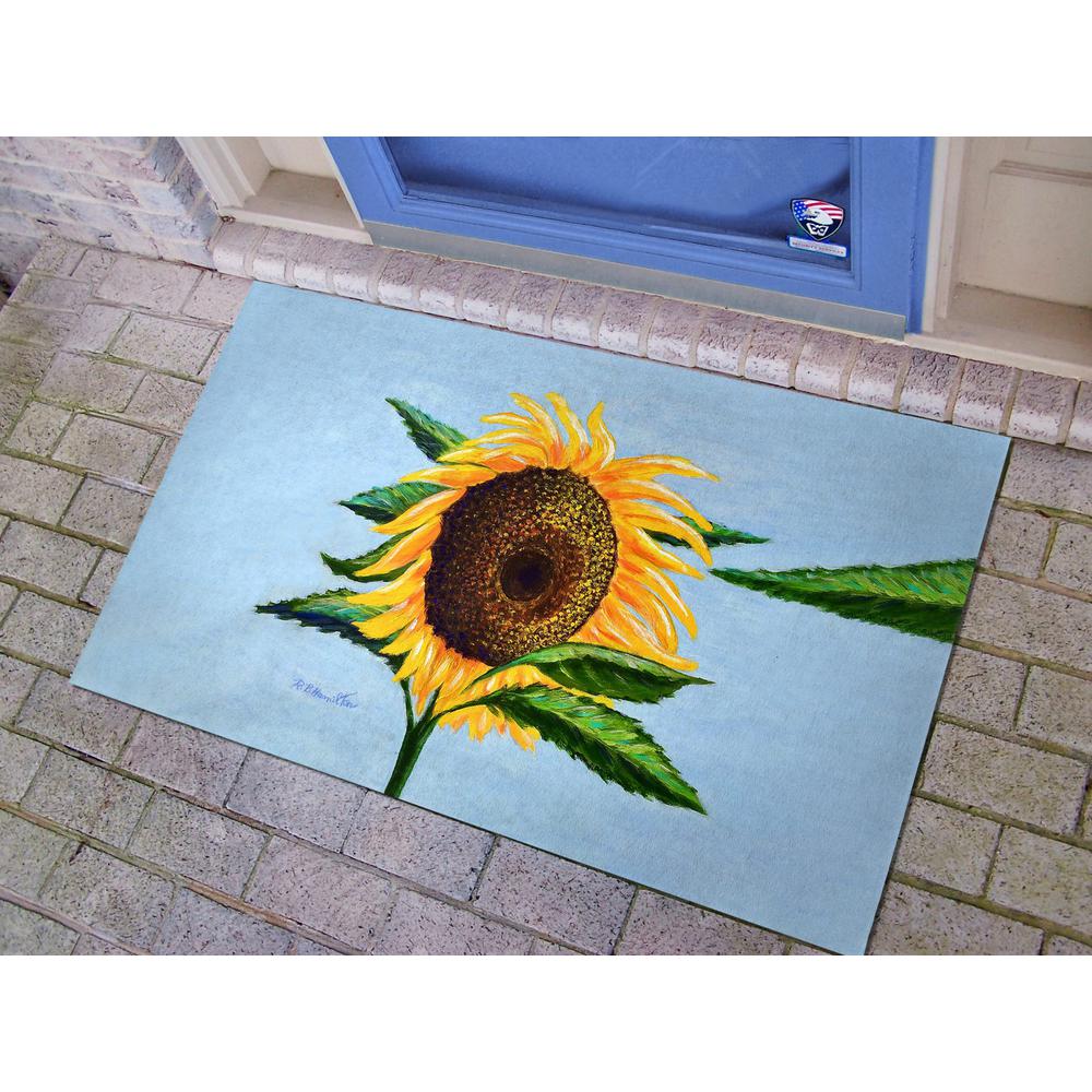 Sleepy Sunflower Door Mat 30x50