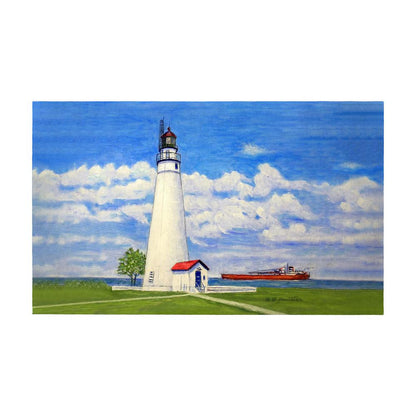 Fort Gratiot Lighthouse, MI Door Mat 30x50