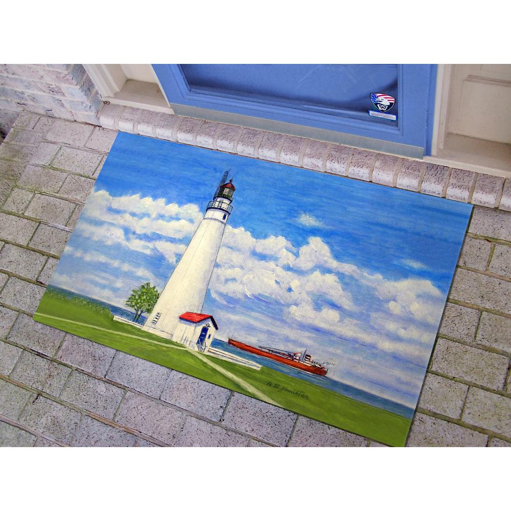 Fort Gratiot Lighthouse, MI Door Mat 30x50
