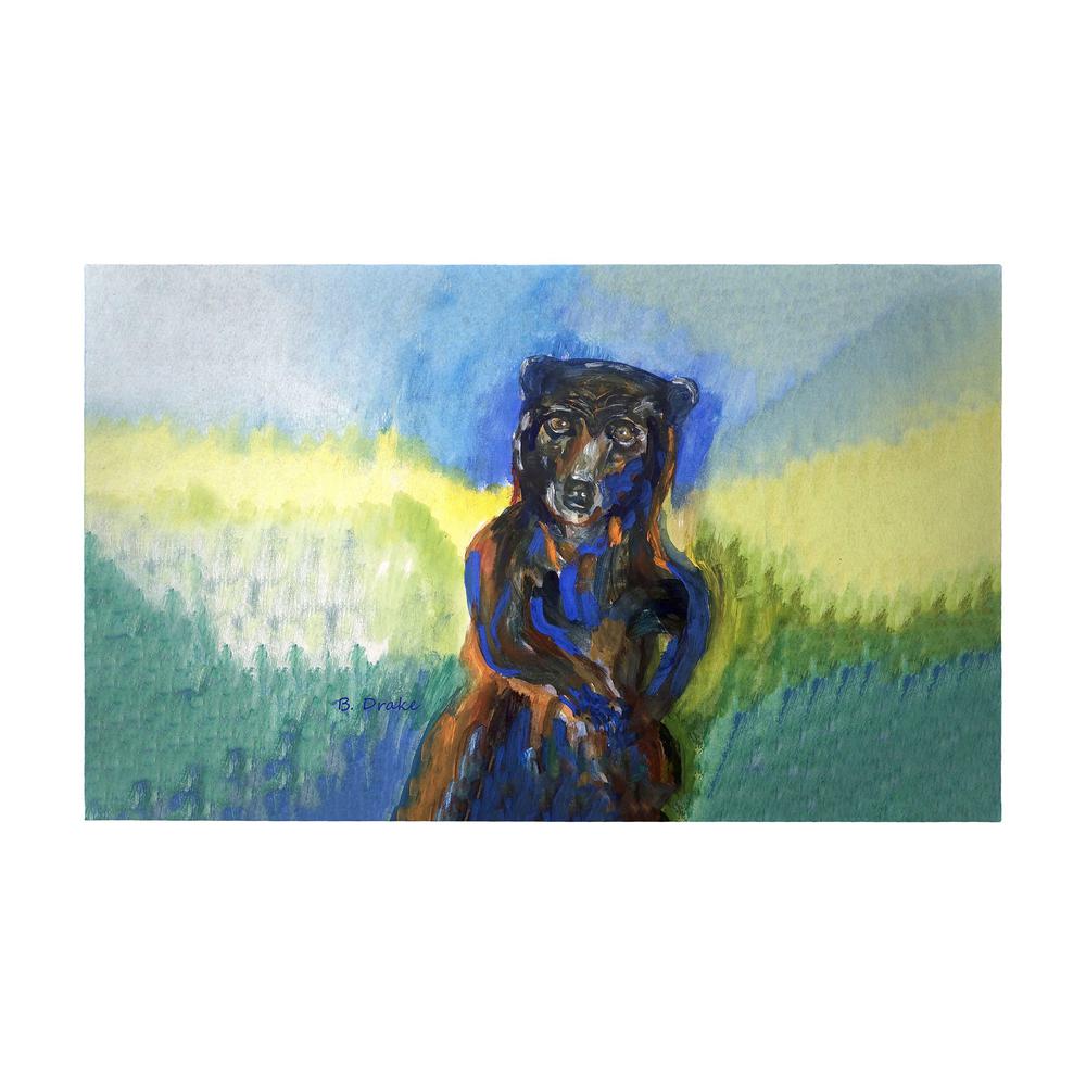 Dancing Bear Door Mat 30x50