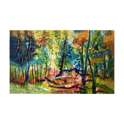 Fall Forest Door Mat 30x50