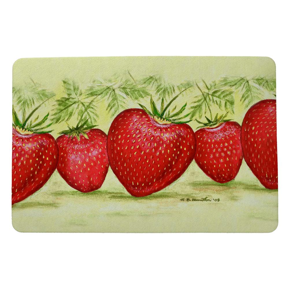 Strawberries Door Mat 18x26