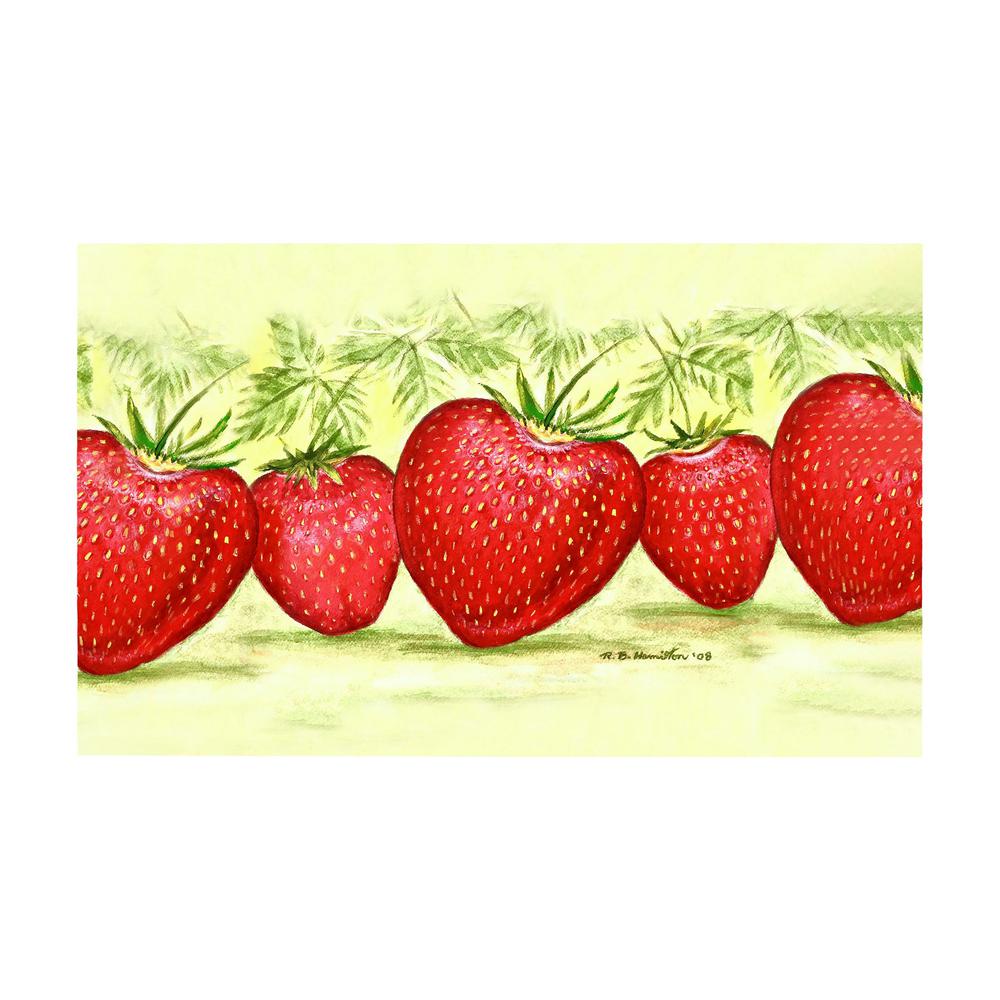 Strawberries Door Mat 30x50