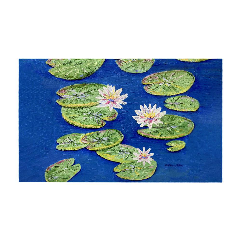 Lily Pads Door Mat 30x50
