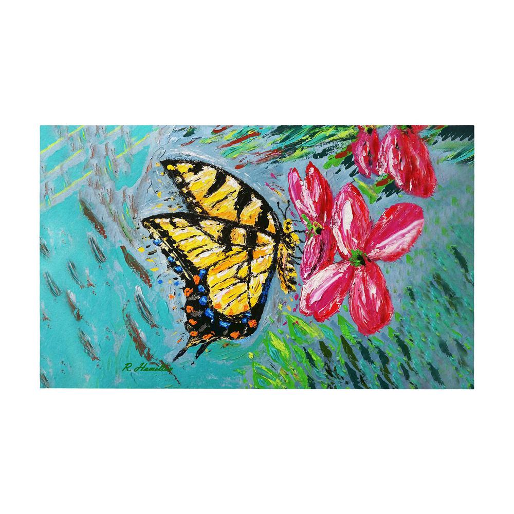 Palette Tiger Swallowtail Door Mat 30x50