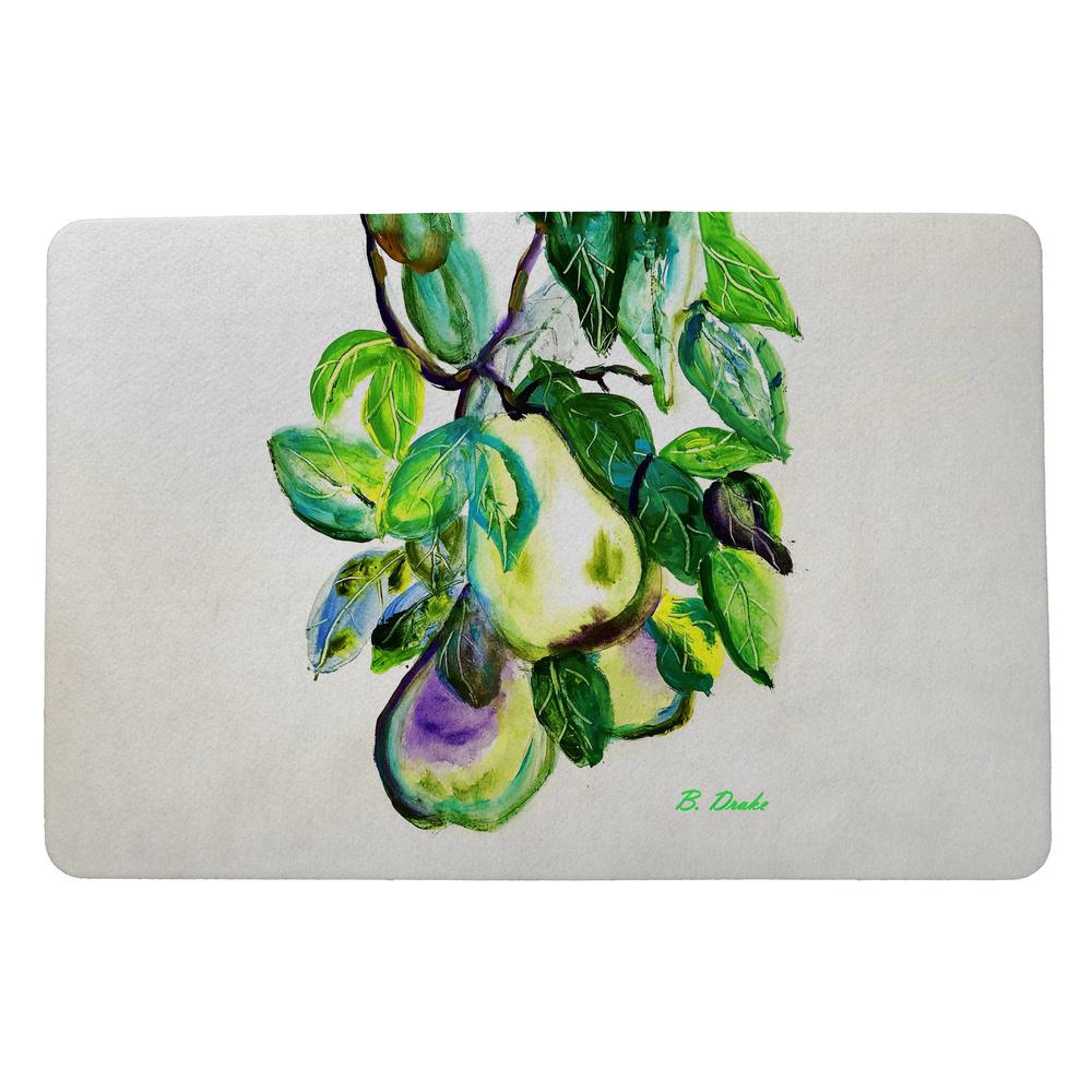 Hanging Pears Door Mat 18x26