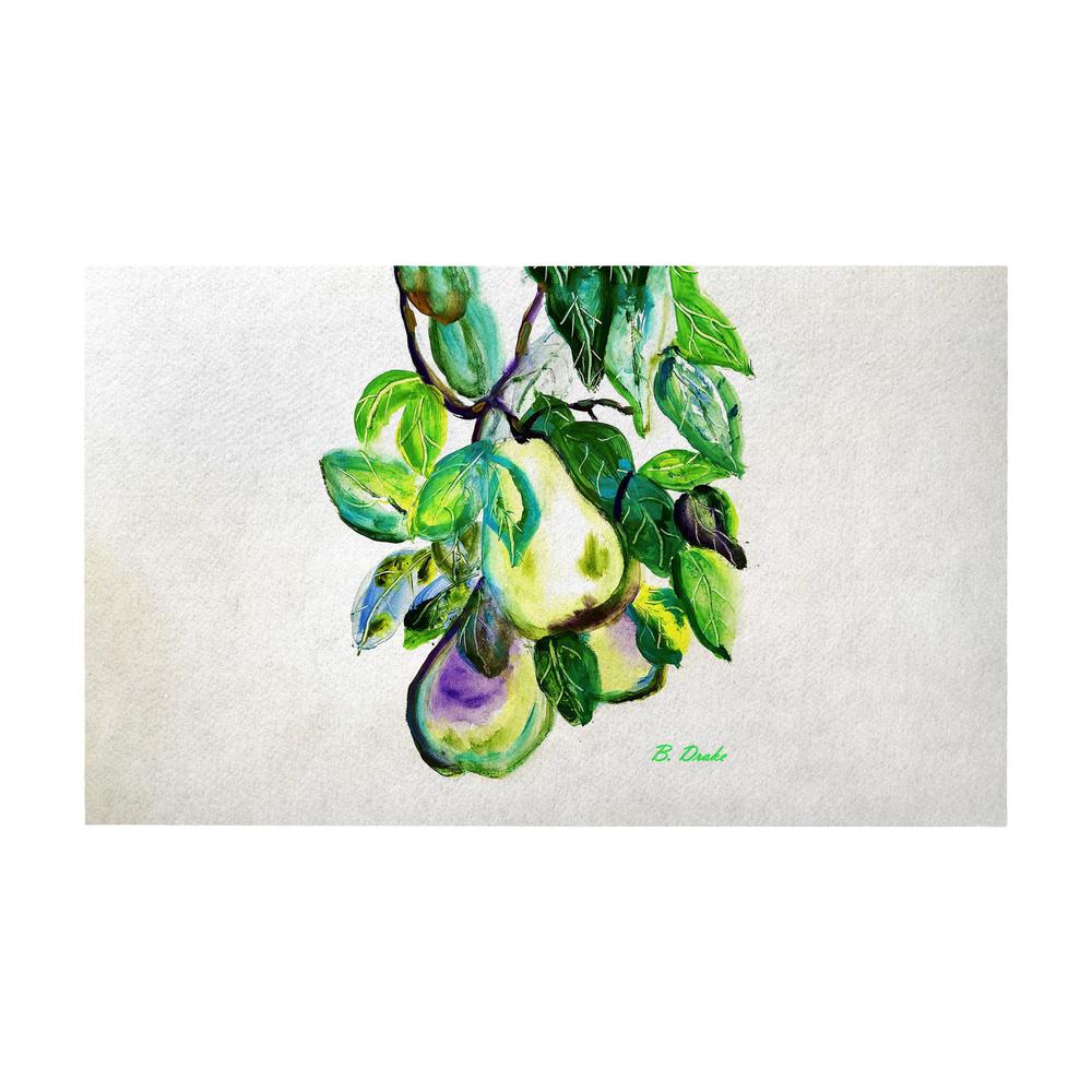 Hanging Pears Door Mat 30x50