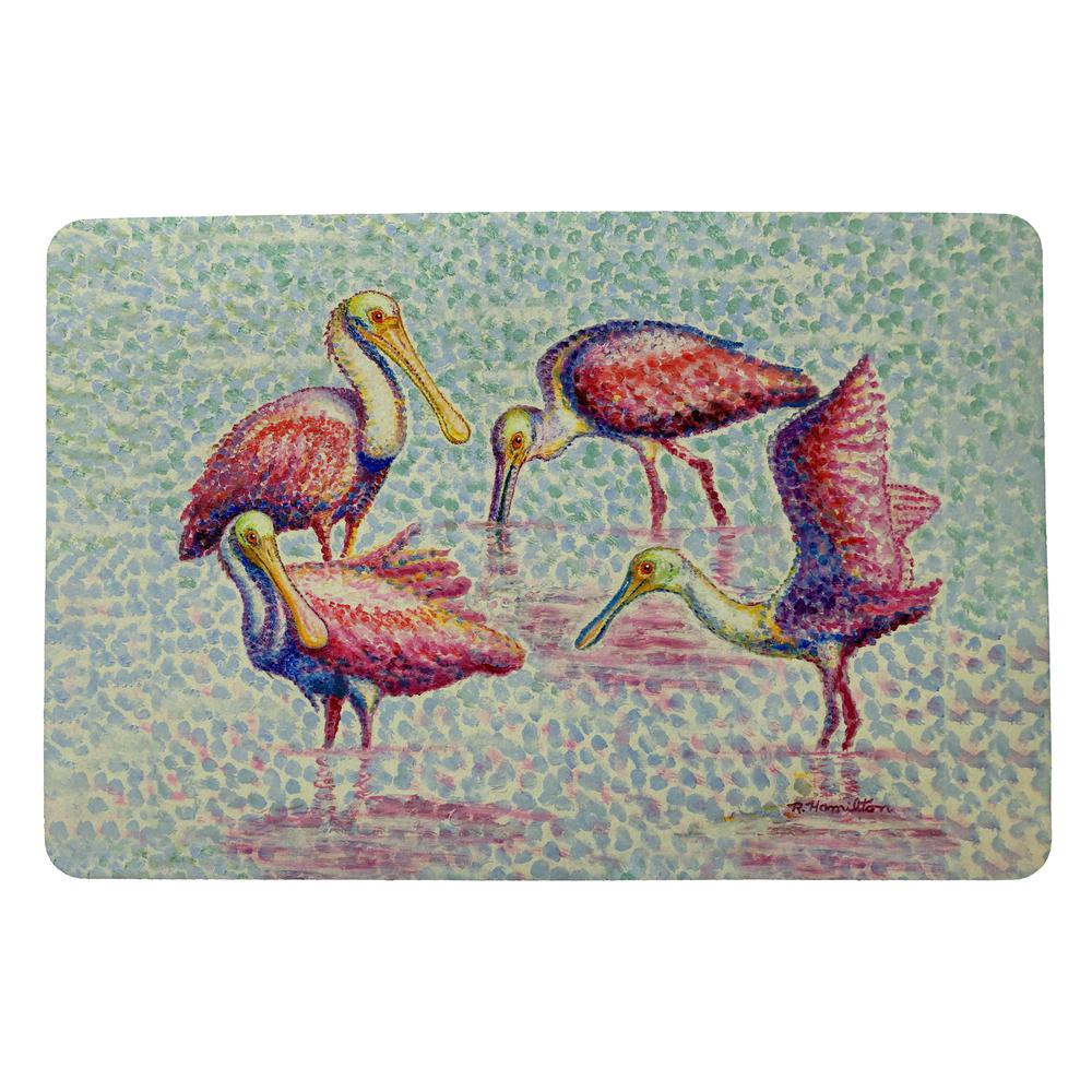 Spoonbill Group Door Mat 18x26