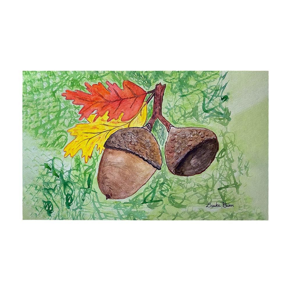 Drake's Acorns Door Mat 30x50