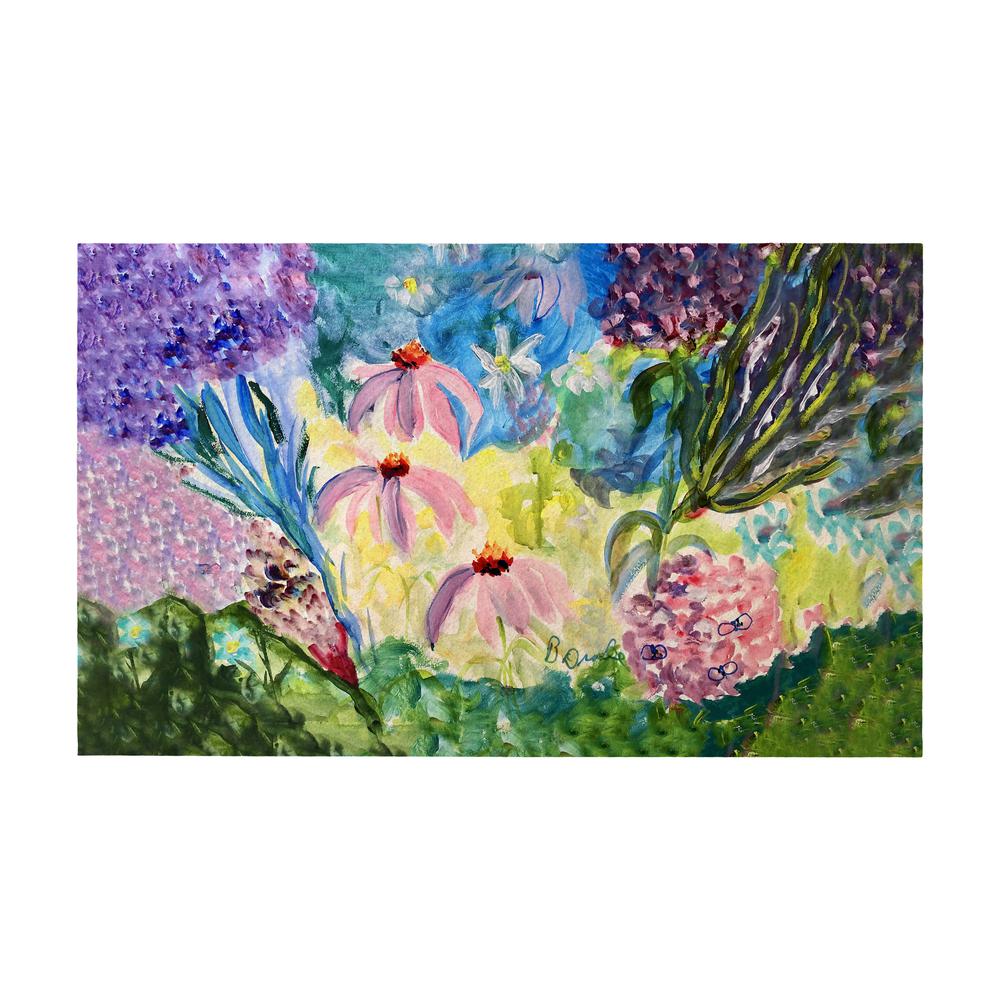 Pink Garden Door Mat 30x50