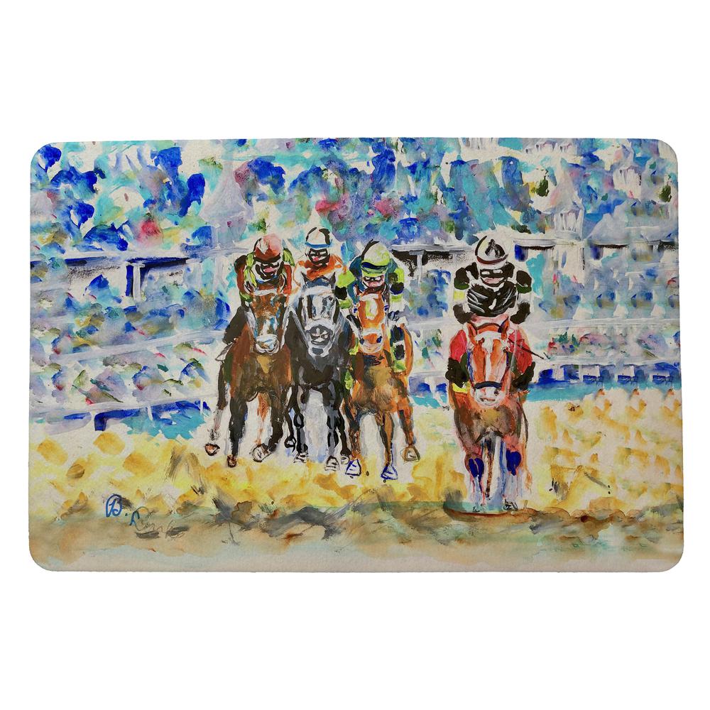 Four Racing Door Mat 18x26