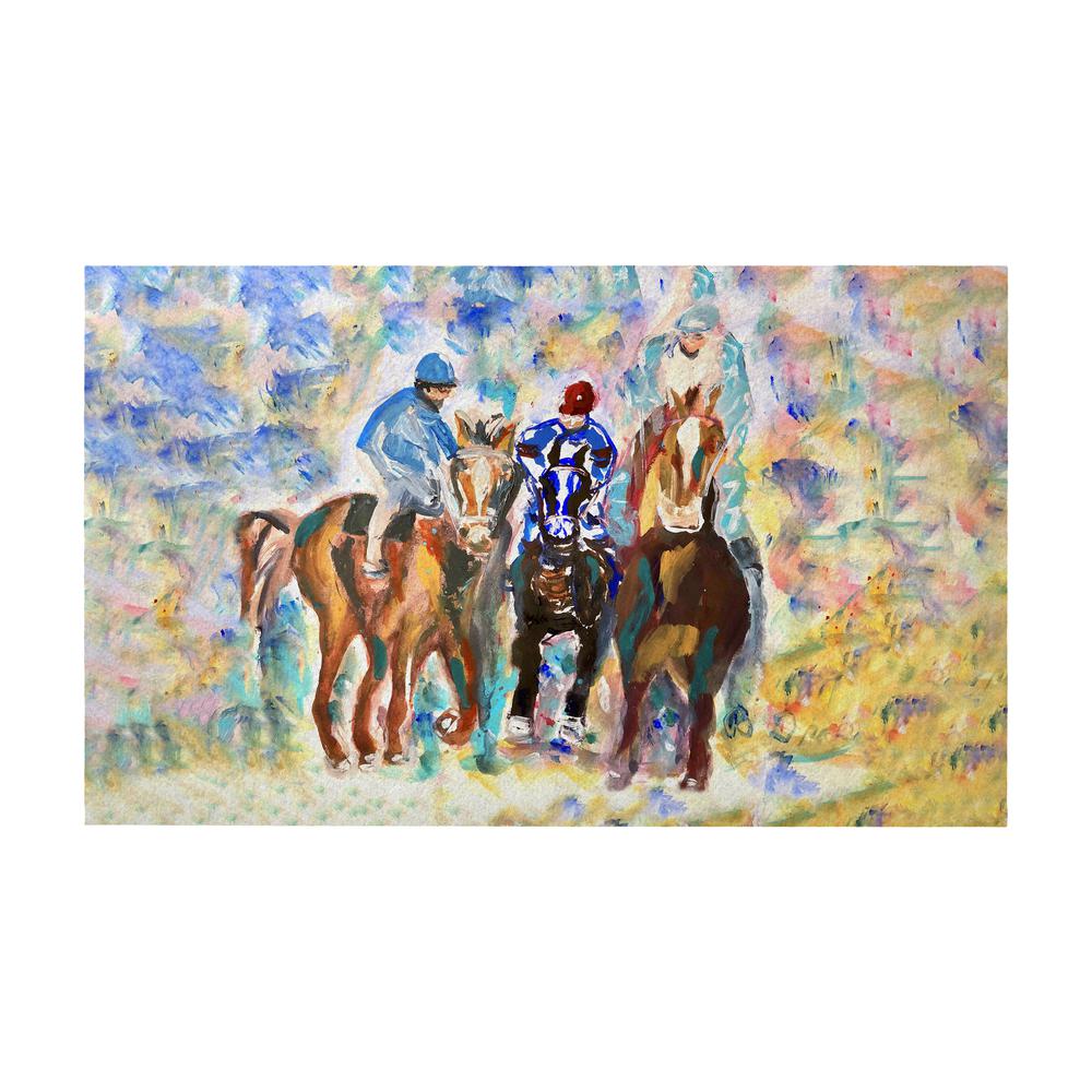 Three Racing II Door Mat 30x50