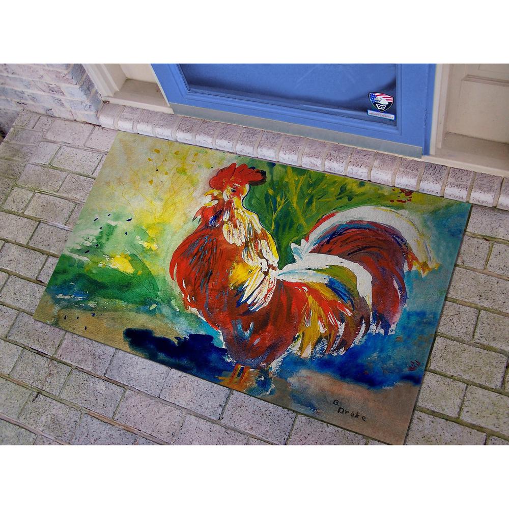Red Rooster Door Mat 30x50