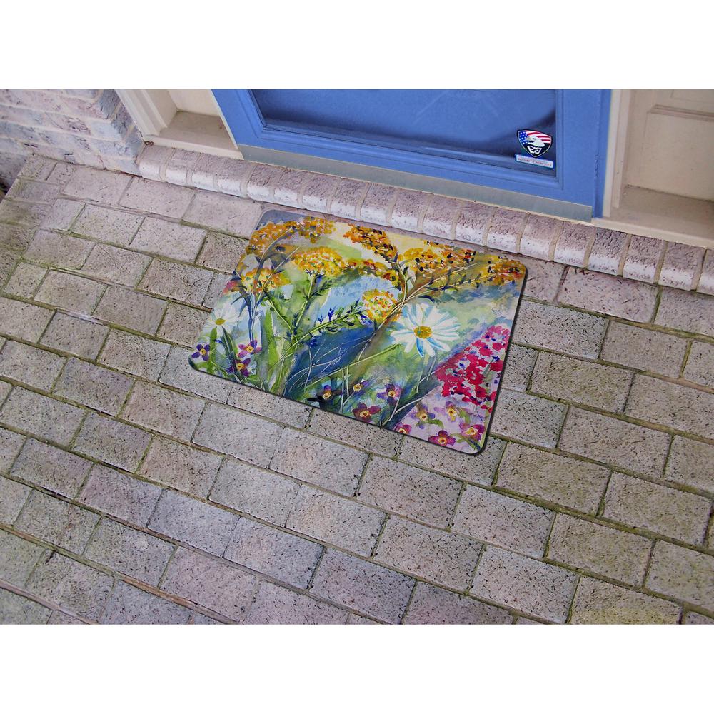 Wild Flower Door Mat 18x26