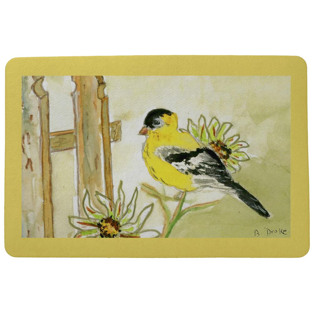 Goldfinch Door Mat 18x26