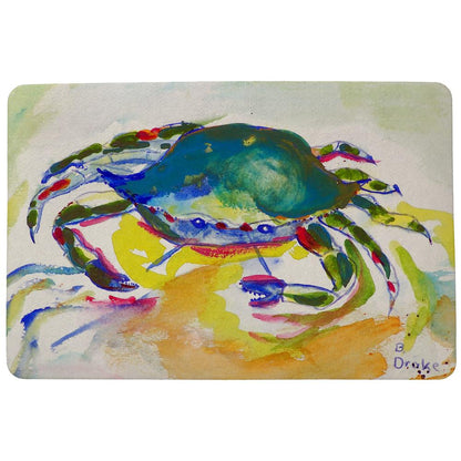 Green Crab Door Mat 18x26