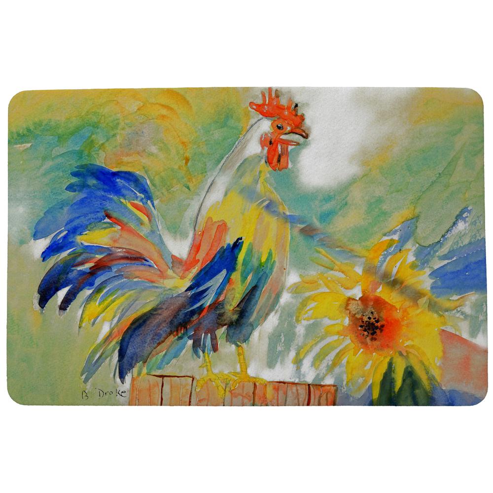 Betsy's Rooster Door Mat 30x50