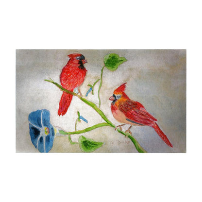 Betsy's Cardinals Door Mat 30x50