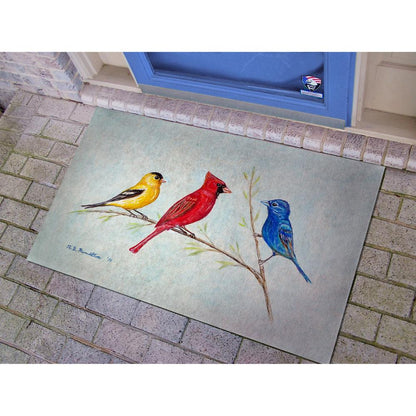 Three Birds Door Mat 30x50