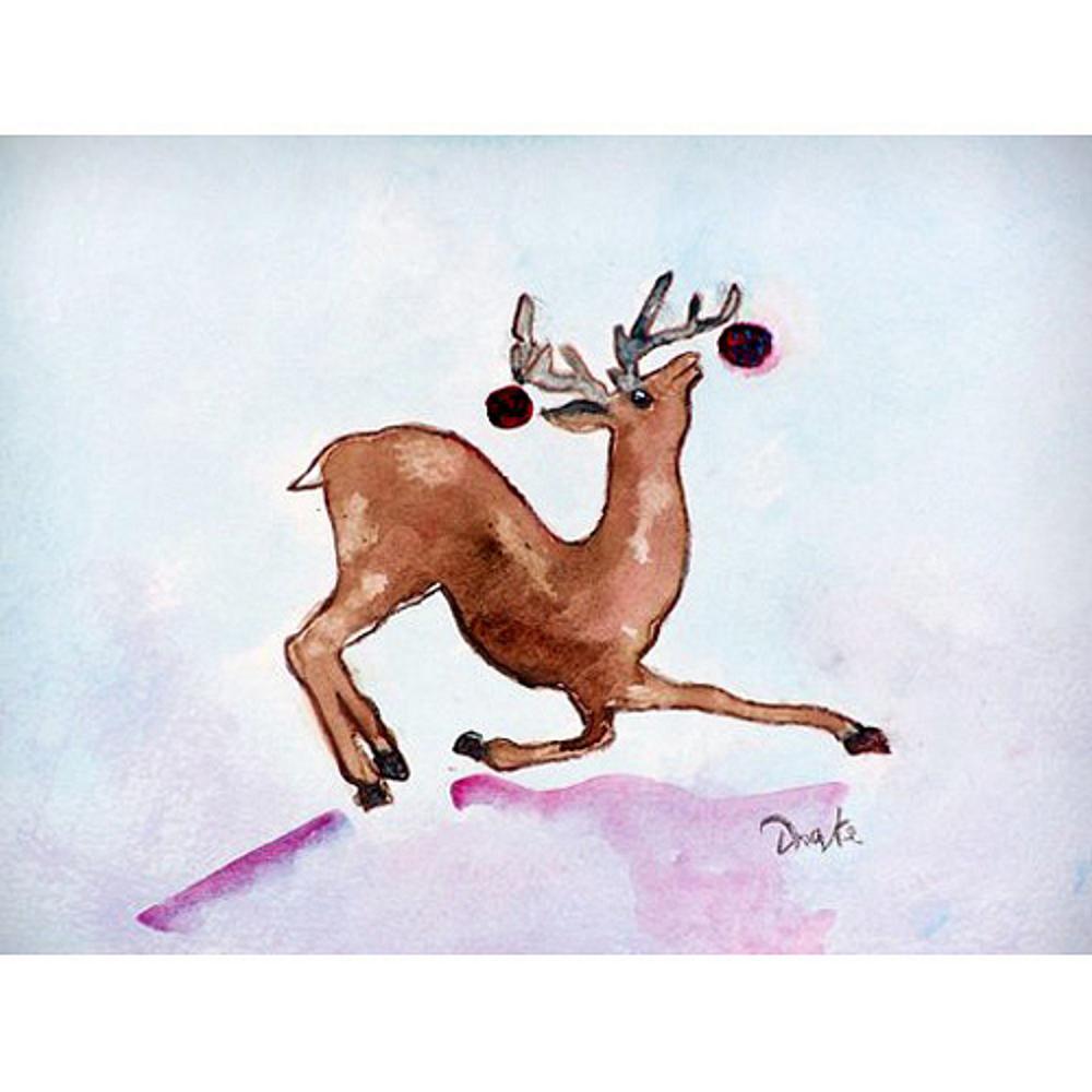Dancing Deer Door Mat 30x50