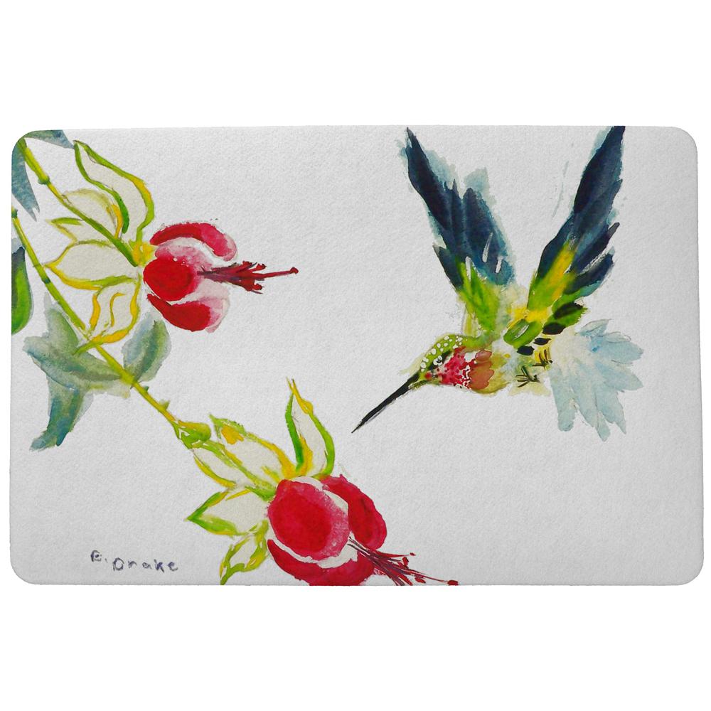 Betsy's Hummingbird Door Mat 18x26
