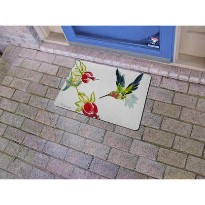 Betsy's Hummingbird Door Mat 18x26