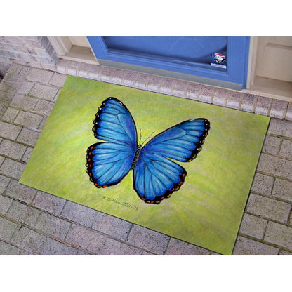 Dick's Blue Morpho Door Mat 30x50