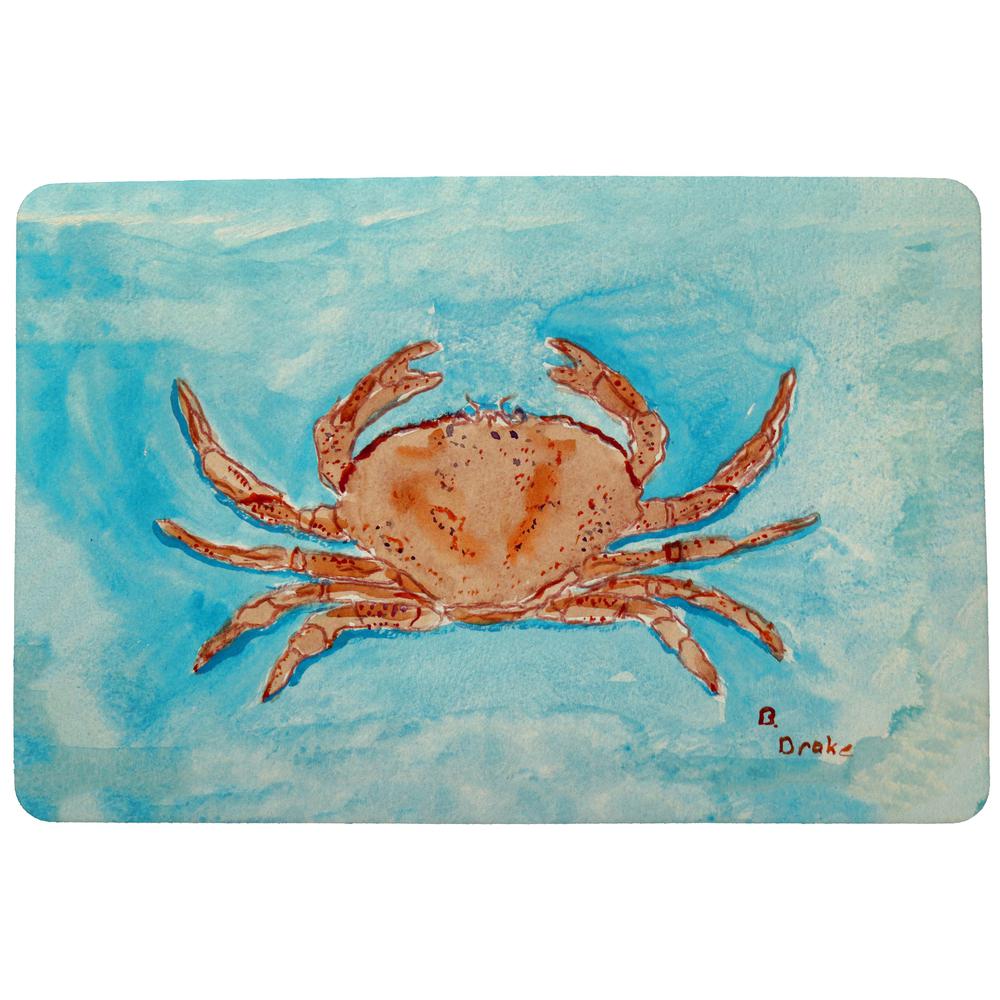 Red Crab Door Mat 18x26