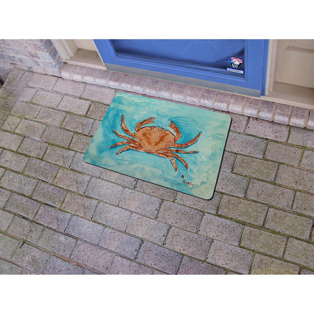 Red Crab Door Mat 18x26
