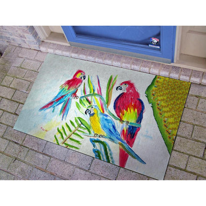 Three Parrots Door Mat 30x50