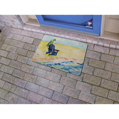 Parrot & Chair Door Mat 18x26