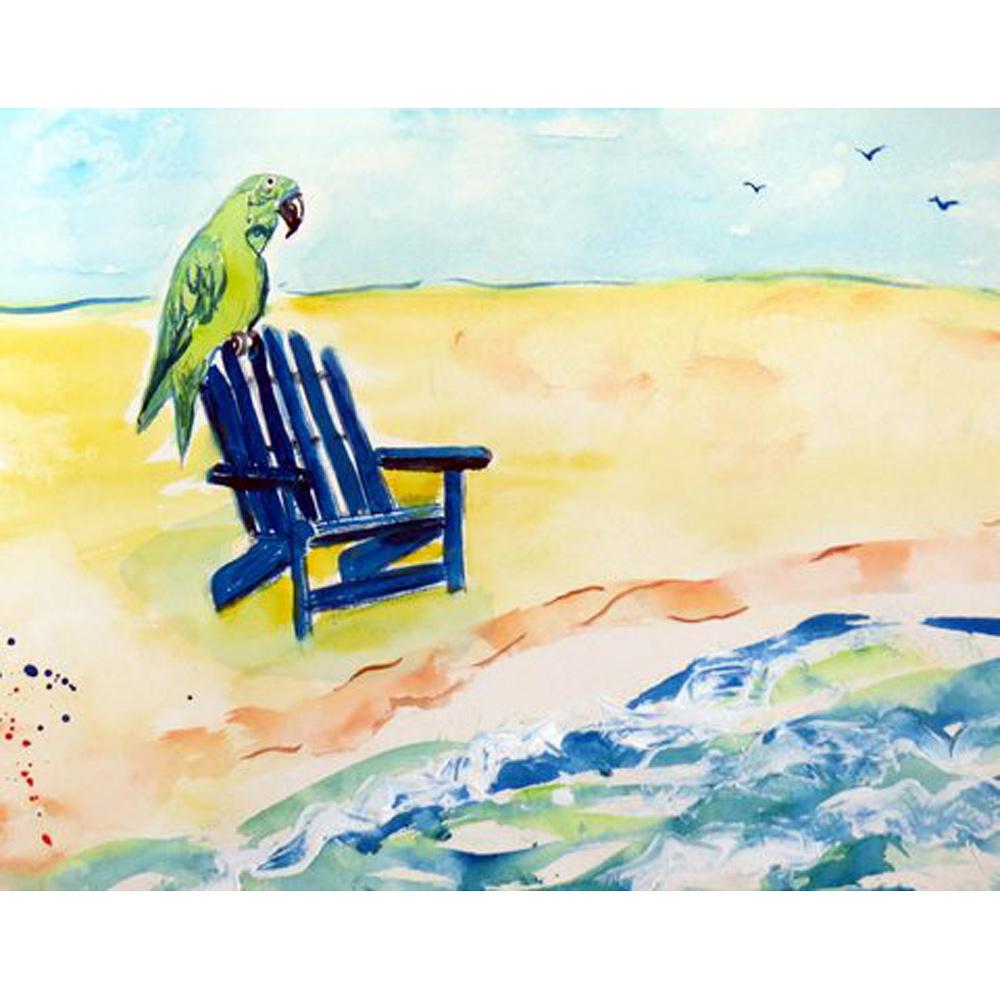 Parrot & Chair Door Mat 30x50