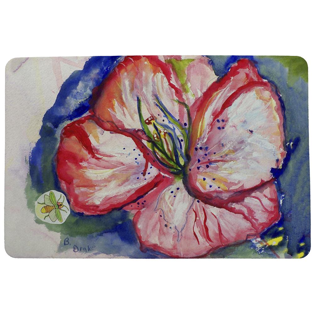 Hibiscus Door Mat 18x26