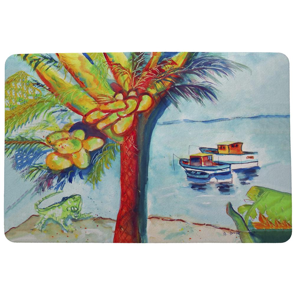 Cocoa Nuts & Boat Door Mat 18x26