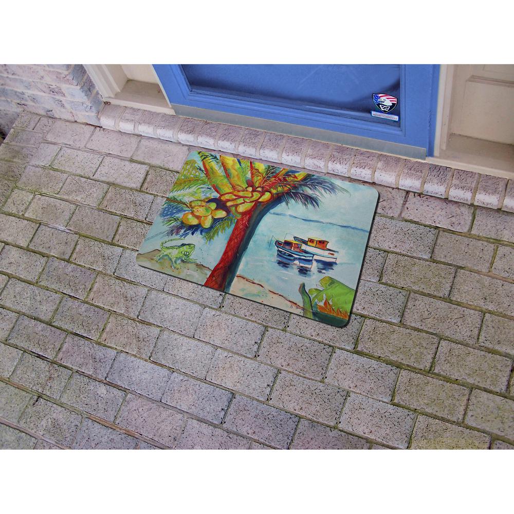 Cocoa Nuts & Boat Door Mat 18x26