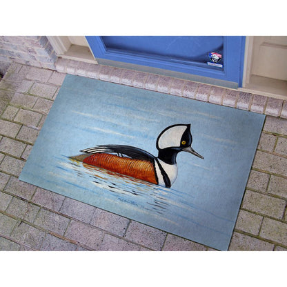 Hooded Merganser Door Mat 30x50