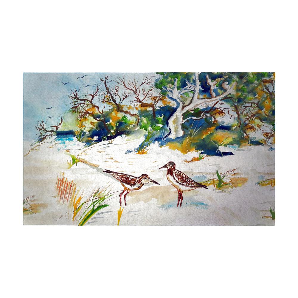 Trees & Beach Door Mat Large 30"x50"