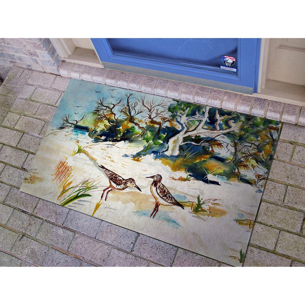 Trees & Beach Door Mat Large 30"x50"