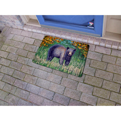 Black Bear Door Mat 18x26