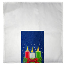 Christmas Candles Guest Towel